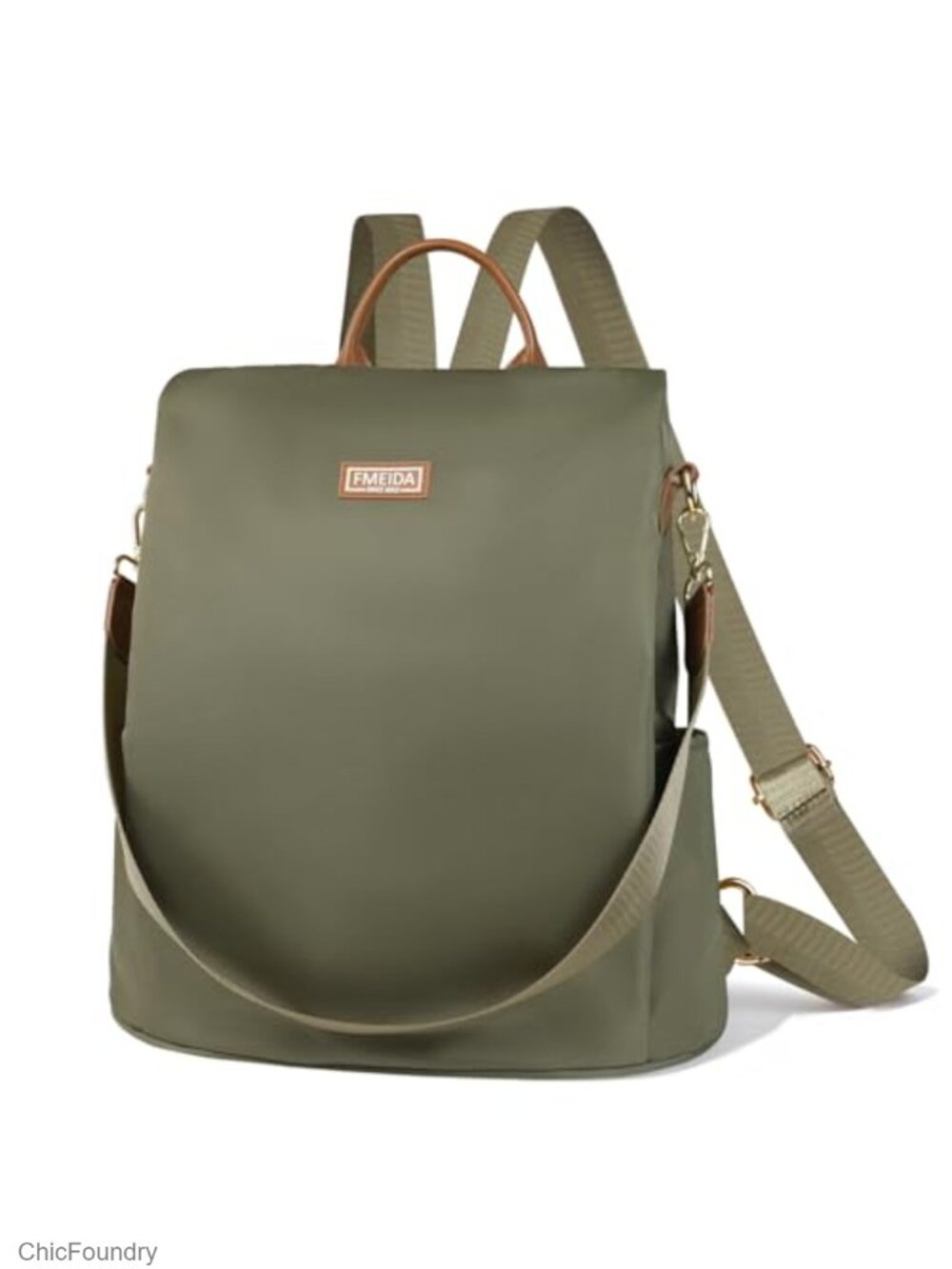 Convertible Anti Theft Nylon Backpack Purse Women Lightweight Travel Daypack